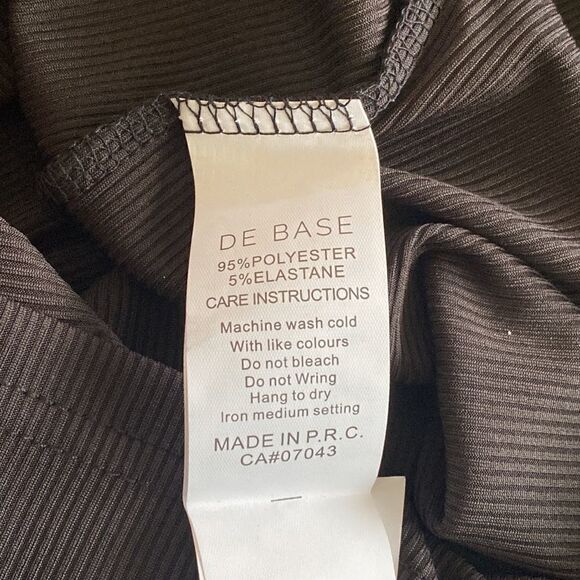 NWOT De Base Black Cutout Bodycon Dress - Picture 12 of 12